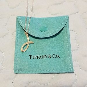 Tiffany & Co. Elsa Peretti "J" Necklace
